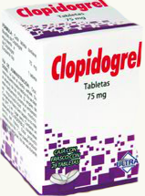 Clopidogrel 75mg 28 Tabs, antiplatelet